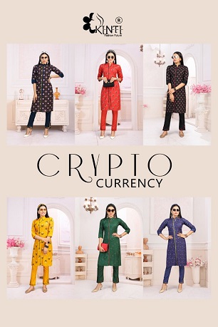 Kinti Crypto Currency 6 Kurta Pant Wholesale Collection, Buy Full Catalog of Kinti Crypto Currency 6 Kurta Pant At Wholesale Price