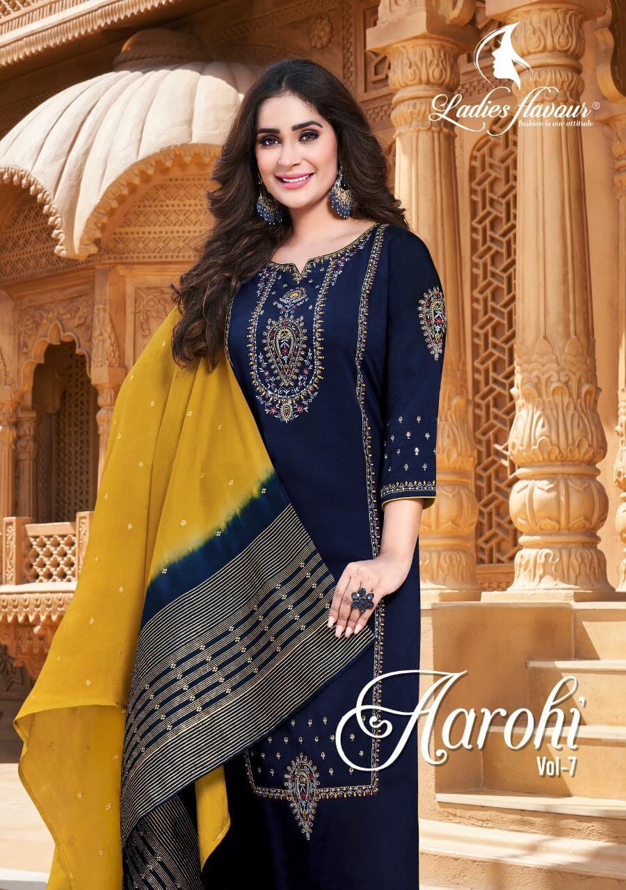 Ladies Flavour Aarohi Vol 7 Readymade Dress Wholesale Catalog. Purchase Full Catalog of Readymade Dress In Wholesale Price Online