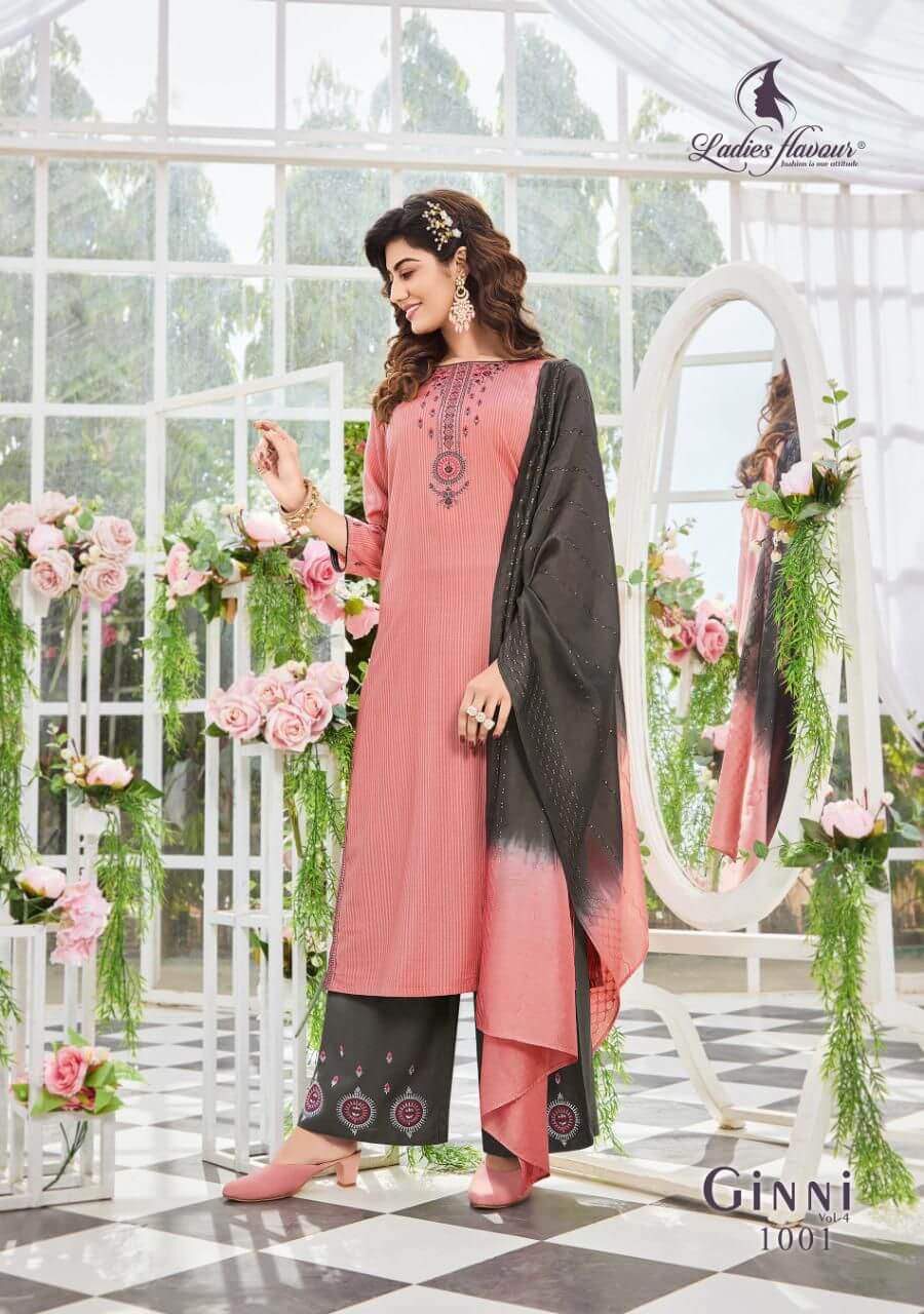 Ladies Flavour Ginni Vol 4 Party Wear Dress Wholesale Catalog. Purchase Full Catalog of Party Wear Dress In Wholesale Price Online