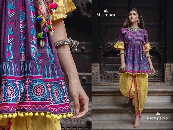 Mesmora Kathputli Female Kedia And Tulip Pants Wholesale Catalogue