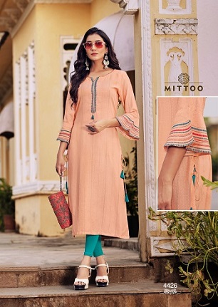 Mittoo Mayurika Vol 4 Kurtis wholesale catalog, Buy Full catalog of Mittoo Mayurika Vol 4 Kurtis At wholesale Price