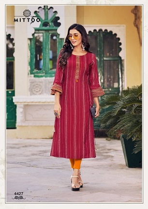 Mittoo Mayurika Vol 4 Kurtis wholesale catalog, Buy Full catalog of Mittoo Mayurika Vol 4 Kurtis At wholesale Price