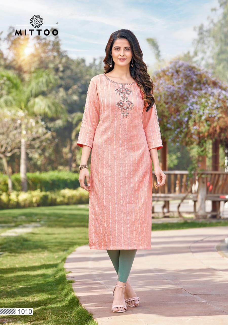 Mittoo Naaz Kurtis Catalog In Wholesale Price. Purchase Full Catalog of Mittoo Naaz Catalog In Wholesale Price