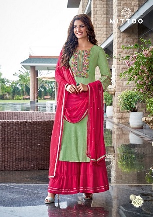 Mittoo Noor Vol 4 Kurtis Sharara And Dupatta wholesale catalog, Buy Full catalog Of Mittoo Noor Vol 4 Kurtis Sharara And Dupatta At wholesale Price