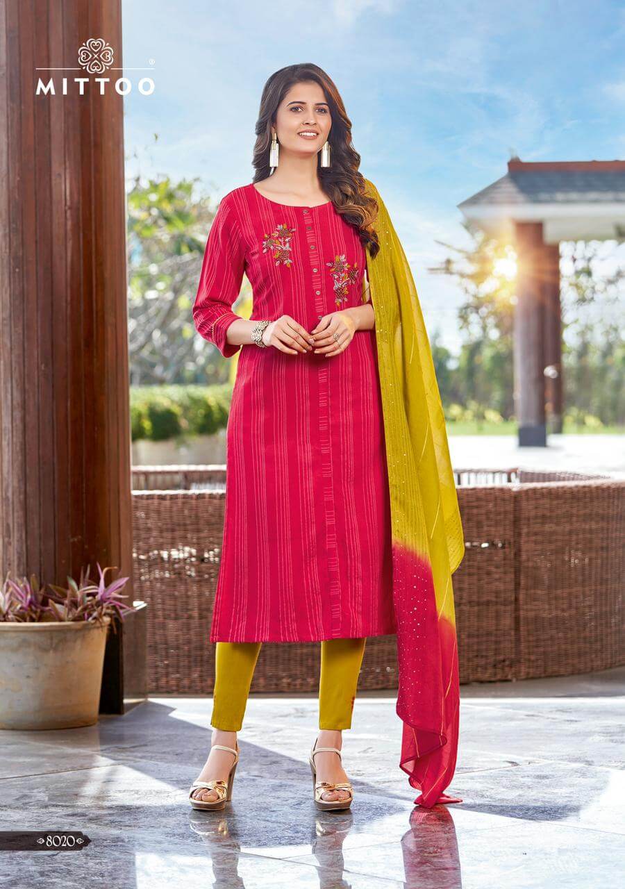 Mittoo Rangpreet Vol 4 Kurti Pant Dupatta Set Catalog In Wholesale Price. Purchase Full Catalog of Mittoo Rangpreet Vol 4 In Wholesale price Online