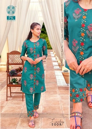 PK Fantasy Vol 2 Cotton Print Top With Bottom Wholesale Catalog Buy Full Catalog of PK Fantasy Vol 2 Cotton Print Top With Bottom At Wholesale Price