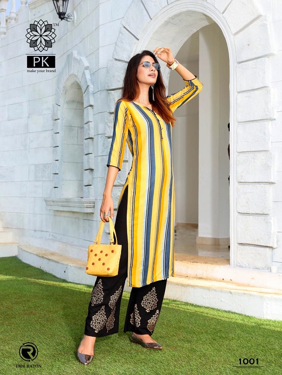 Riva Vol 6 Koodee Khatli Work Kurti Pant Set at Rs.1695/Piece in surat  offer by Surat Wholesale Shop