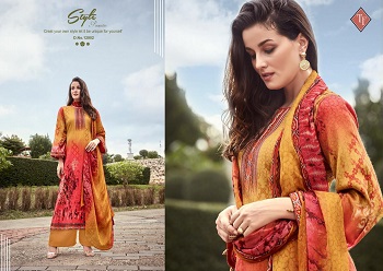 Tanishk Fashions Launches Pashmina Gulmohar Digital Print Dress Material Wholesale Catalogue. Tanishk Fashion Gulmohar Pashmina Dress Material Wholesale Catalogue At Best Wholesale Price. Order Tanishk Fashion Gulmohar Dress Material Catalogue At Best Wholesale Rate For Business