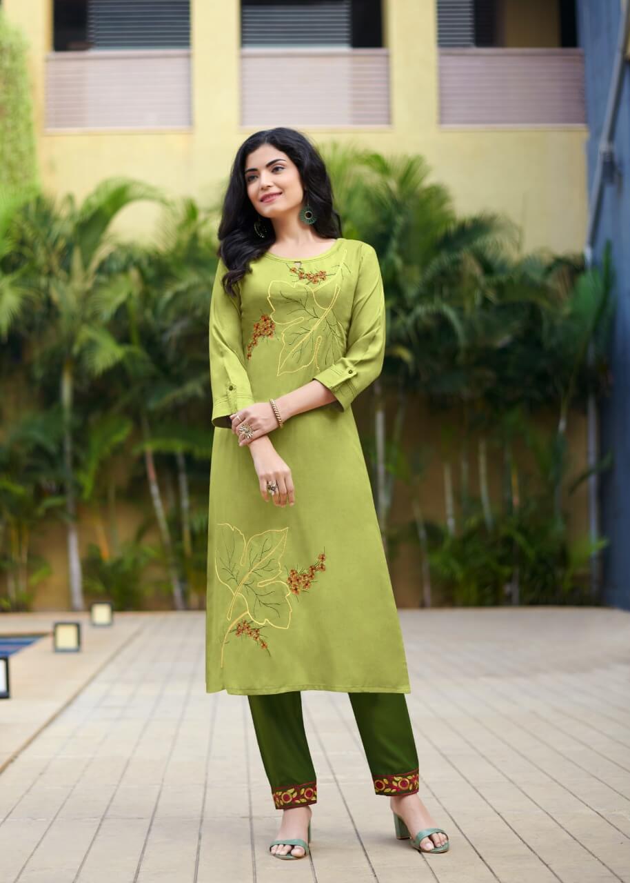 Rangjyot Jasmin Kurtis With Pant Wholesale Catalog. Purchase Full Catalog of Kurtis With Pant In Wholesale Price Online