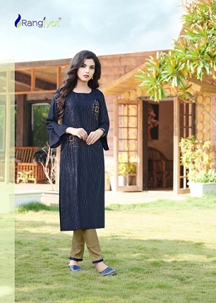 Rangjyot Kaaya Vol 2 Kurtis with Bottom wholesale catalog, Buy Full catalog of Rangjyot Kaaya Vol 2 Kurtis with Bottom At wholesale Price