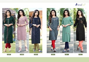 Rangjyot Kaaya Vol 2 Kurtis with Bottom wholesale catalog, Buy Full catalog of Rangjyot Kaaya Vol 2 Kurtis with Bottom At wholesale Price