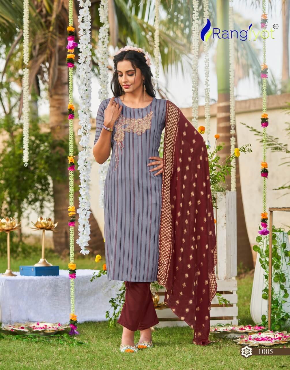 Rangjyot Mushkan Vol 1 Readymade Dress Catalog In Wholesale Price. Purchase Full Catalog of Rangjyot Mushkan Vol 1 In Wholesale Price Online