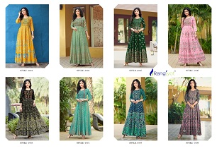 Rangjyot Rangrez Gown Wholesale Catalog, Buy Full Catalog of Rangjyot Rangrez Gown At Wholesale Price