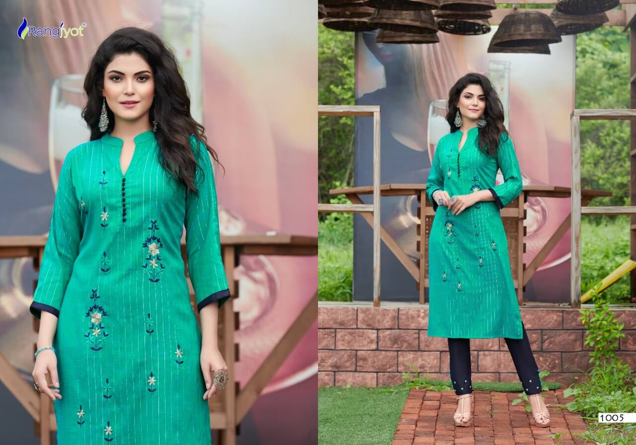 Rangjyot Riddhi Vol 1 Kurti With Bottom Catalog In Wholesale Price. Purchase Full Catalog of Rangjyot Riddhi Vol 1 In wholesale Price Online