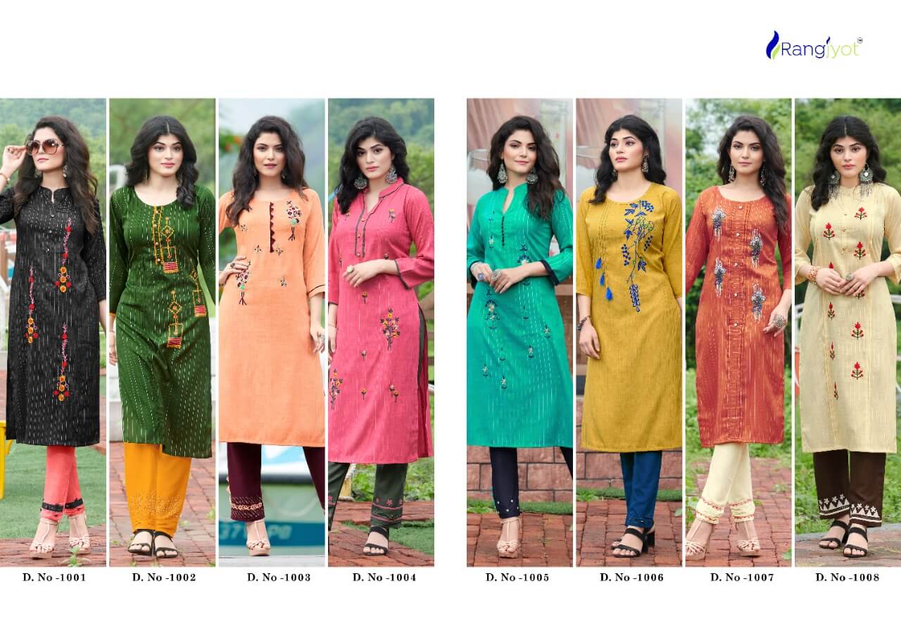 Rangjyot Riddhi Vol 1 Kurti With Bottom Catalog In Wholesale Price. Purchase Full Catalog of Rangjyot Riddhi Vol 1 In wholesale Price Online