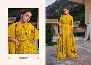Rangoon Inspire Kurta Plazzo Dupatta Wholesale Catalog, Buy Full Catalog of Rangoon Inspire Kurta Plazzo Dupatta At Wholesale Price
