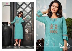 Rangoon Jeevika Kurti Wholesale Catalog. Buy Six Designe Full Catalog of Rangoon Jeevika Kurti At Wholesale Price