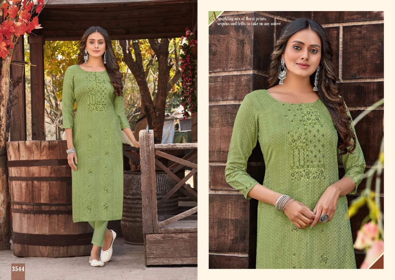 Rangoon Orange Cotton Embroidered Kurti Wholesale Catalog, Buy Full Catalog of Rangoon Orange Cotton Embroidered Kurti At Wholesale Price
