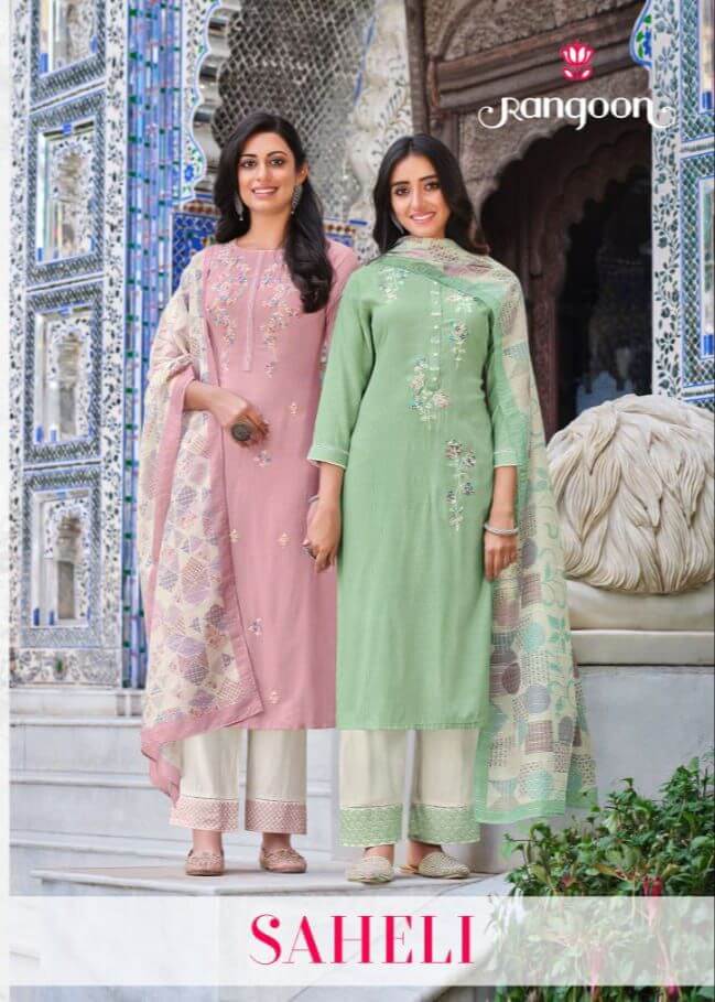 Rangoon Saheli Readymade Dress Wholesale Catalog. Purchase Full Catalog of Readymade Dress In Wholesale Price Online