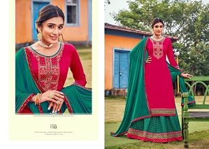 Rangoon Sukanya Kurta Bottom Dupatta Wholesale Catalog, Buy Full Catalog of Rangoon Sukanya Kurta Bottom Dupatta At Wholesale Price