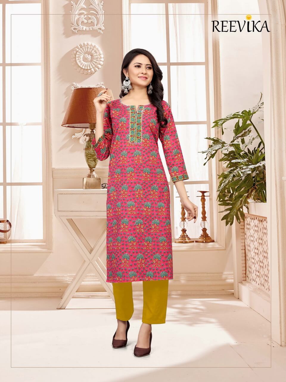 Reevika Aaina Nx Formal Wear Kurtis In Wholesale Collection, Purchase Reevika Aaina Nx Kurtis In Wholesale Price Online
