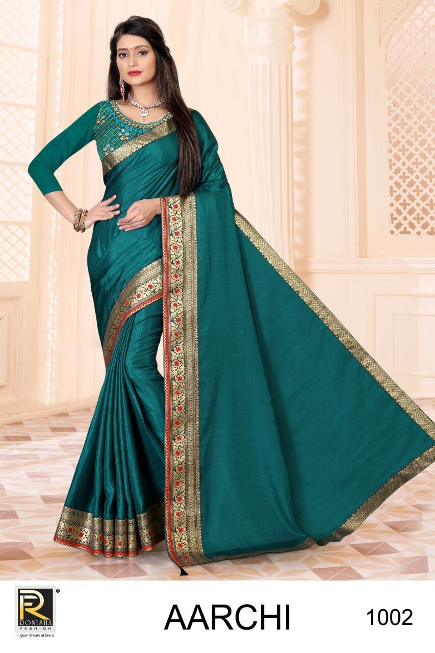 Ronisa Aarchi Silk Sarees Catalog In Wholesale Price. Purchse full Catalog In Wholesale Price Online