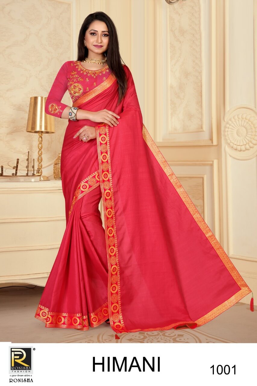 Ronisha Himani Silk Sarees Catalog In Wholesale Price. Purchase Full Catalog of Ronisha Himani In Wholesale Price Online