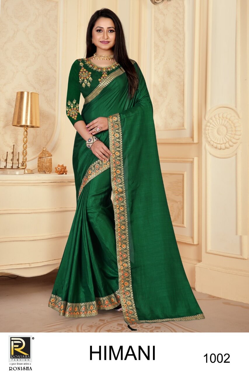 Ronisha Himani Silk Sarees Catalog In Wholesale Price. Purchase Full Catalog of Ronisha Himani In Wholesale Price Online