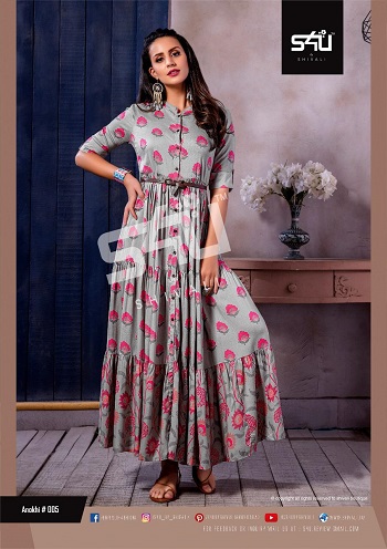 S4u Shivali Glamour Vol 2 Designer Hand Work Fancy Kurtis Online Wholesale  Price Supplier