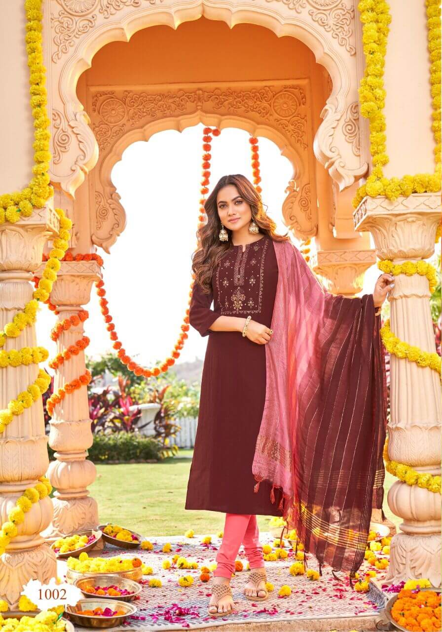 Selesta Shehnaaz Kurti With Dupatta Catalog In Wholesale Price. Purchase full catalog of Selesta Shehnaaz In Wholesale Price Online