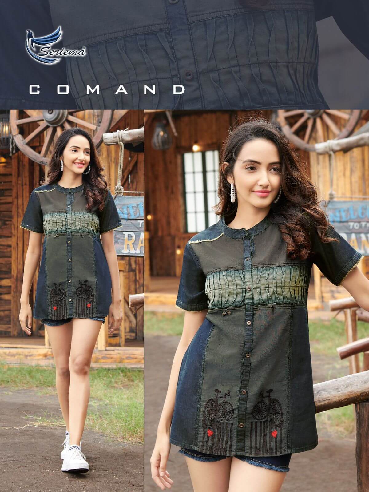 Seriema Wonder Western Tops Catalog In Wholesale Price, Purchase Full Catalog of Seriema Wonder In Wholesale Price online