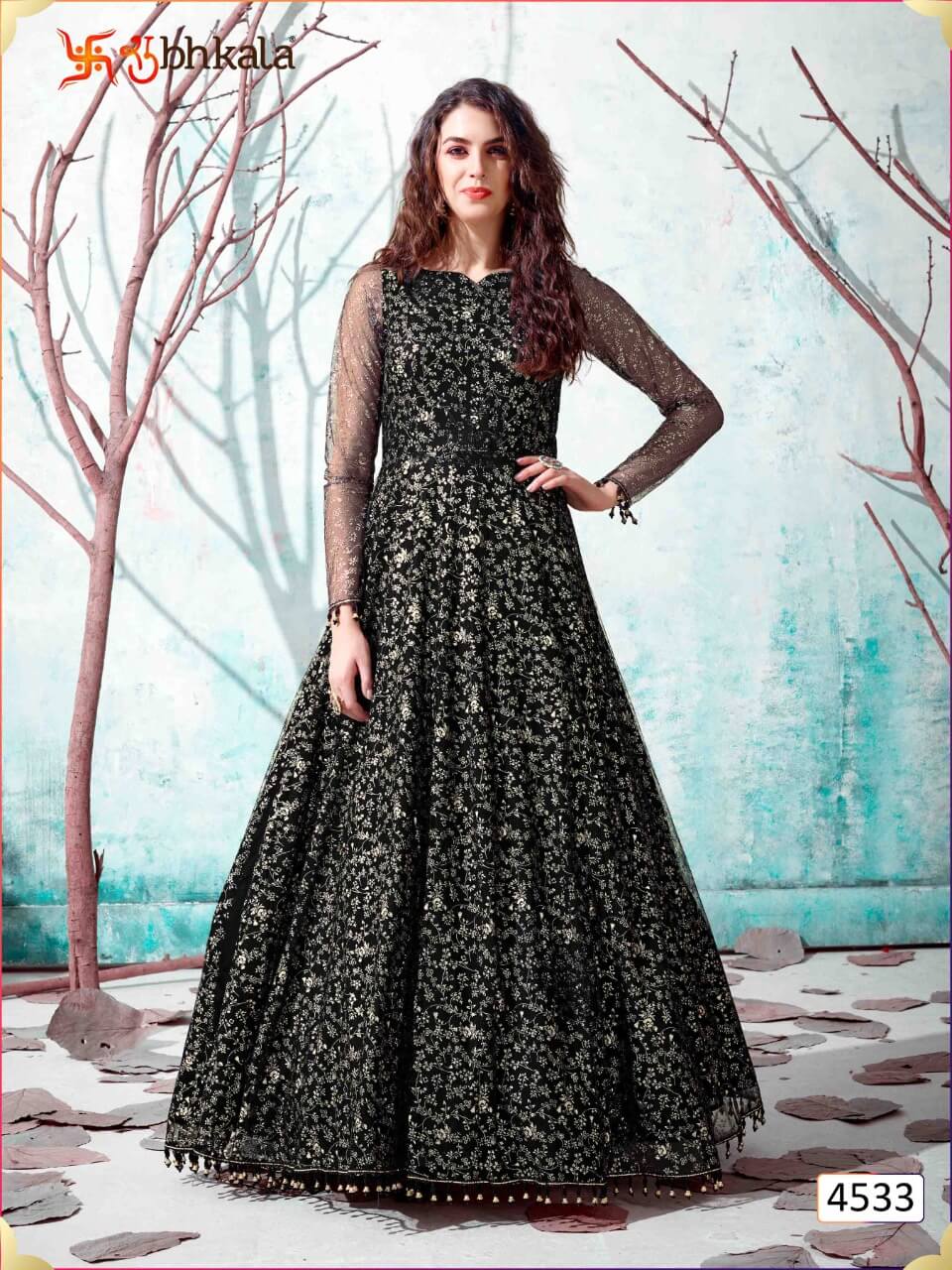 Subhkala Flory Vol 13 Party Wear Gown Catalog in Wholesale Price