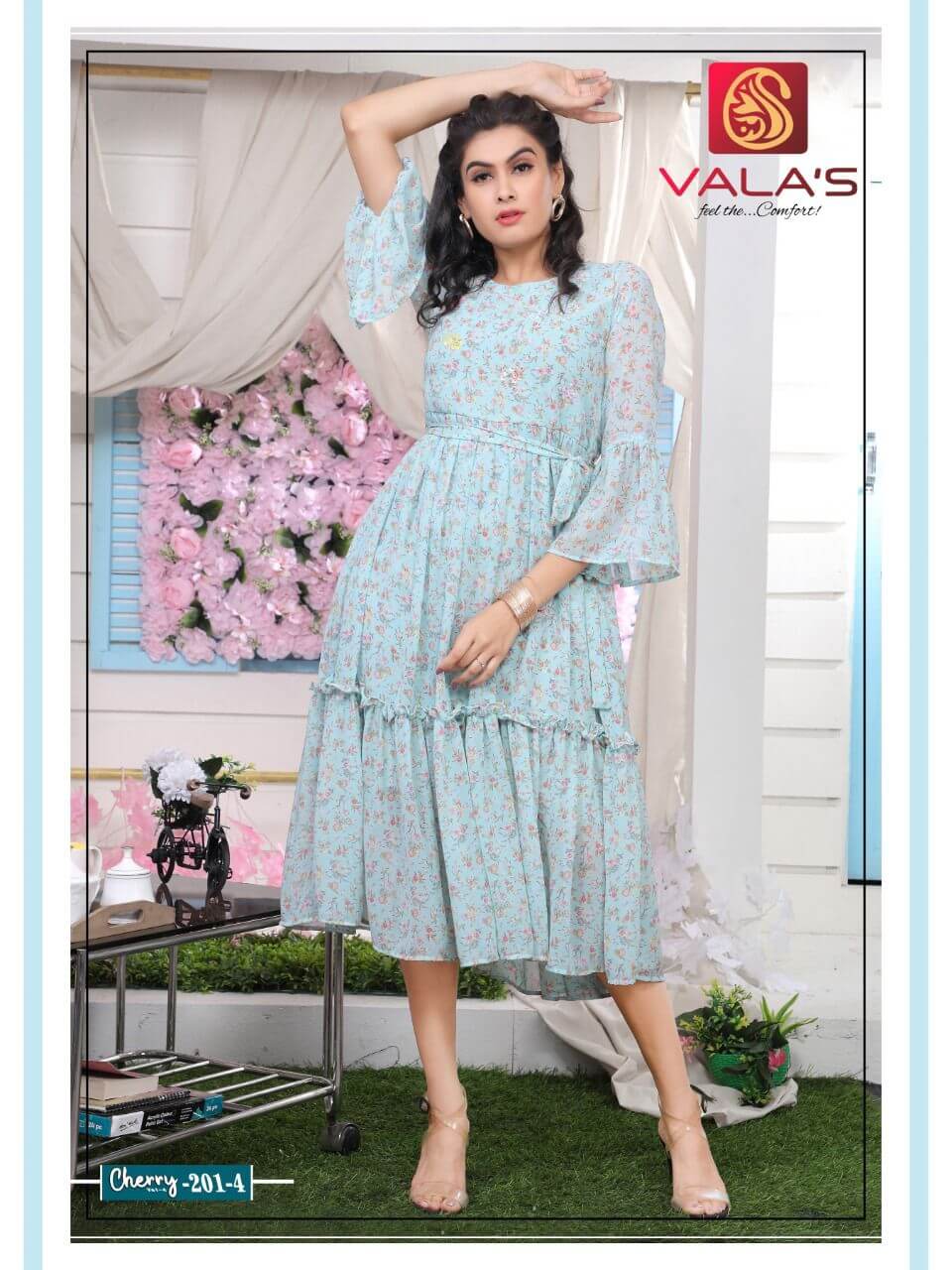 Valas Cherry Vol 4 Ladies Gowns Wholesale Catalog 1