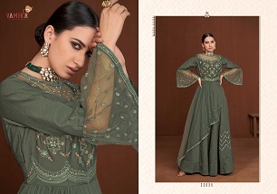 Vamika Amorina 7 Partywear Gown Wholesale Collection, Buy Full Catalog of Vamika Amorina 7 Partywear Gown At Wholesale Price Online