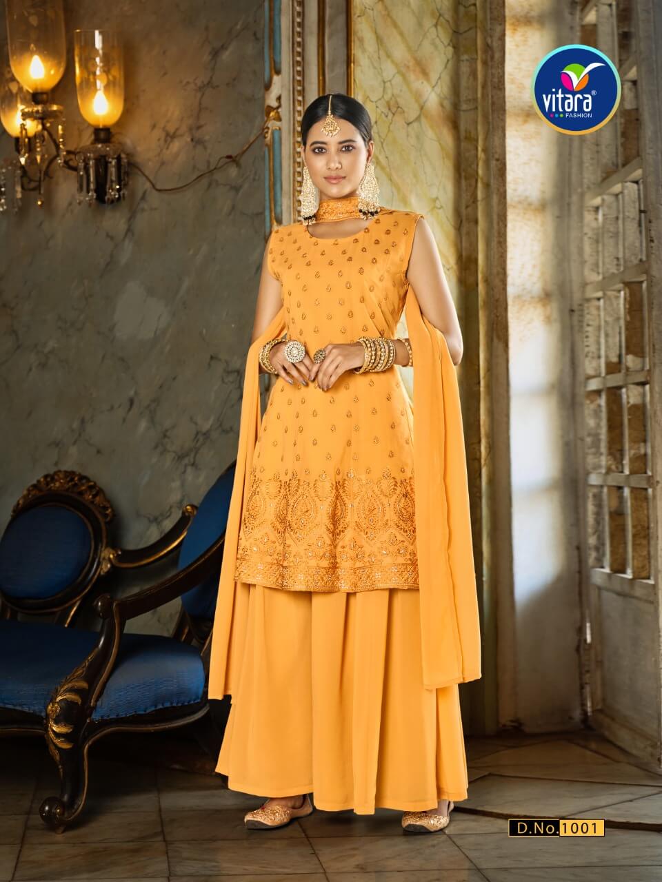 Vitara Lenora Party Wear Dress Catalog In Wholesale Price. Purchase Full Catalog of Vitara Lenora In Wholesale Price Online