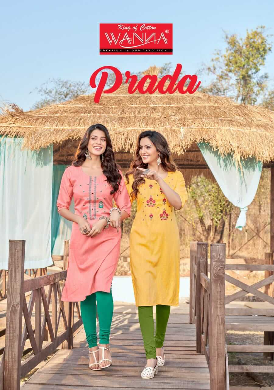Wanna Prada Daily WearKurti Catalog In Wholesale Price. Purchase Full Catalog of Wanna Prada Catalog In Wholesale Price online