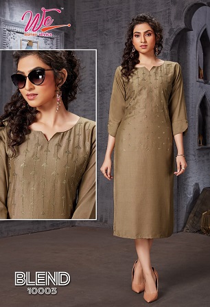 We Blend Kurtis Wholesale Catalog, Buy Full Catalog of We Blend Kurtis At Wholesale Price