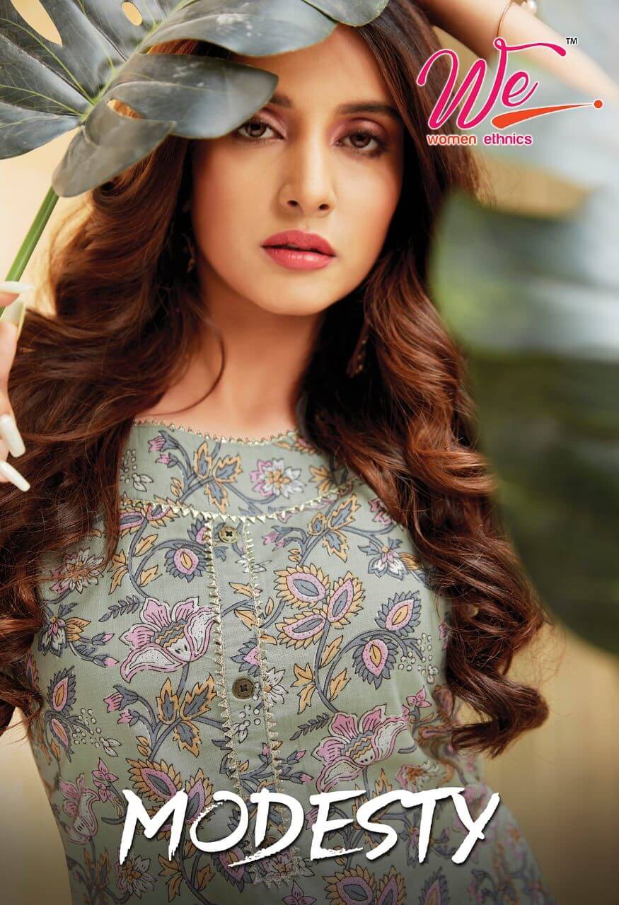 We Modesty Cotton Kurtis Wholesale Catalog. Purchase Full Catalog of Cotton Kurtis In Wholesale Price Online