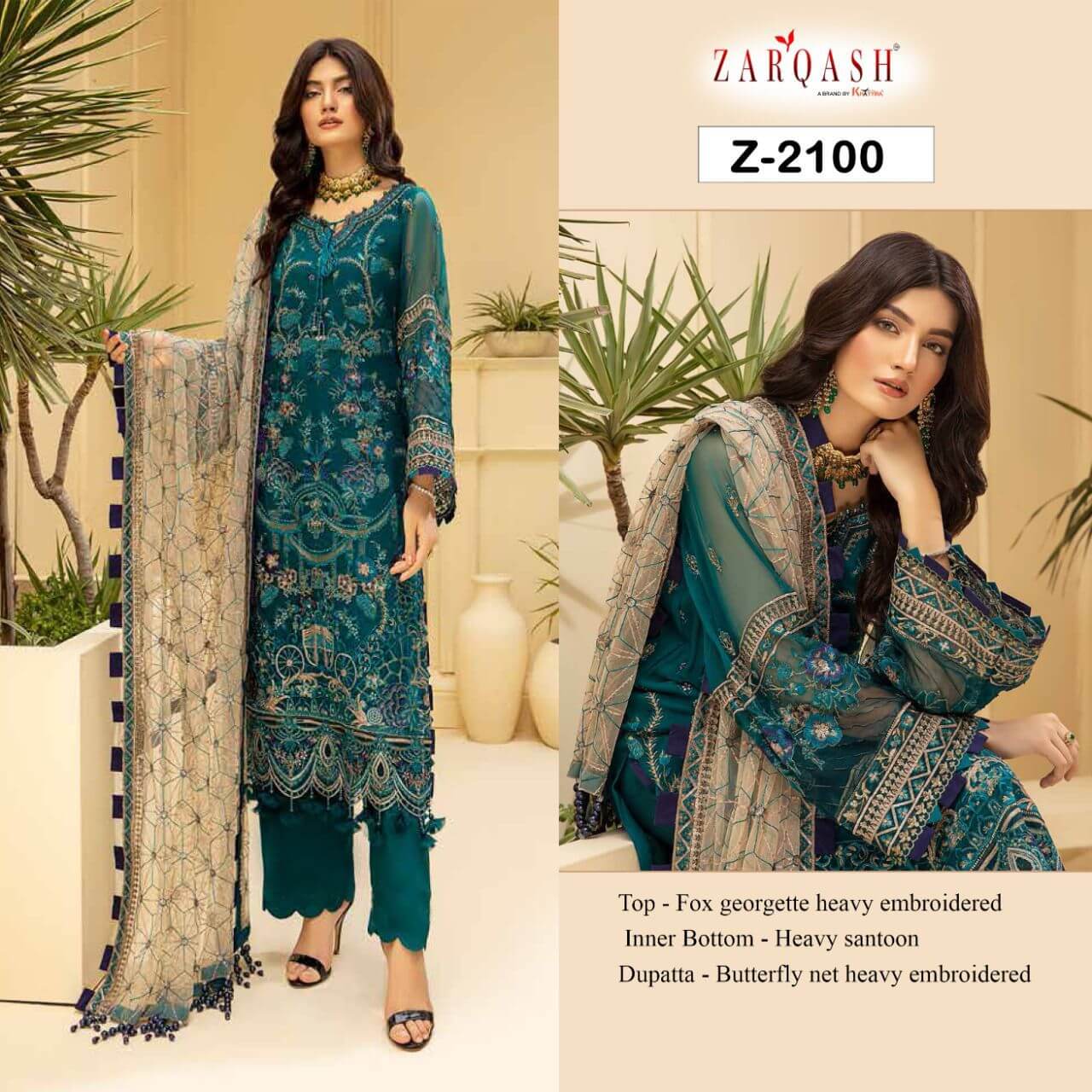 Zarqash Adan Tesoro Georgette Dress Materials Catalog, Buy Full Catalog of Zarqash Adan Tesoro Georgette Dress Materials Catalog At Wholesale Rate