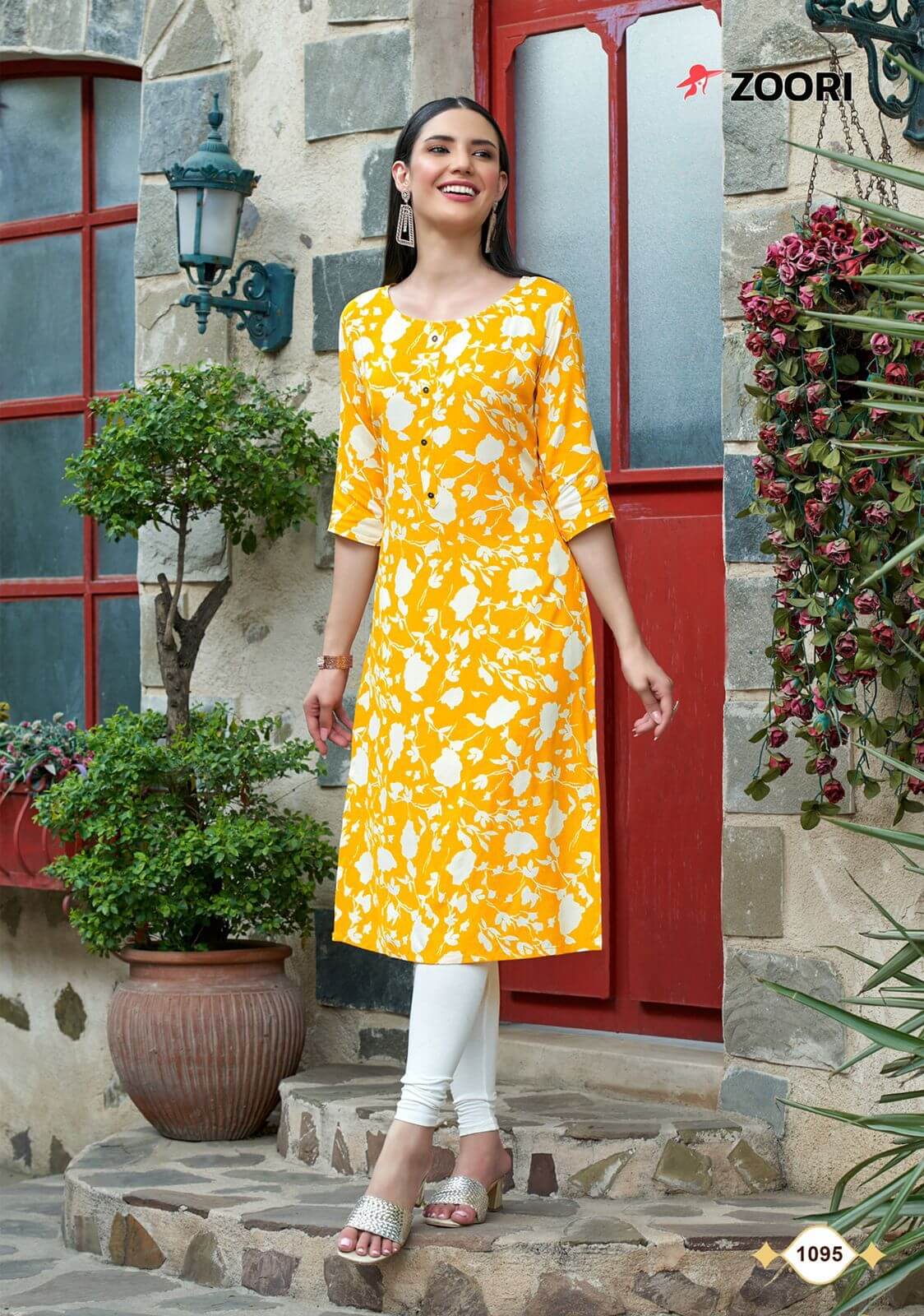 Zoori Akshara Vol 16 Kurtis Wholesale Catalog. Purchase Full Catalog of Ladies kurtis In Wholesale Price Online