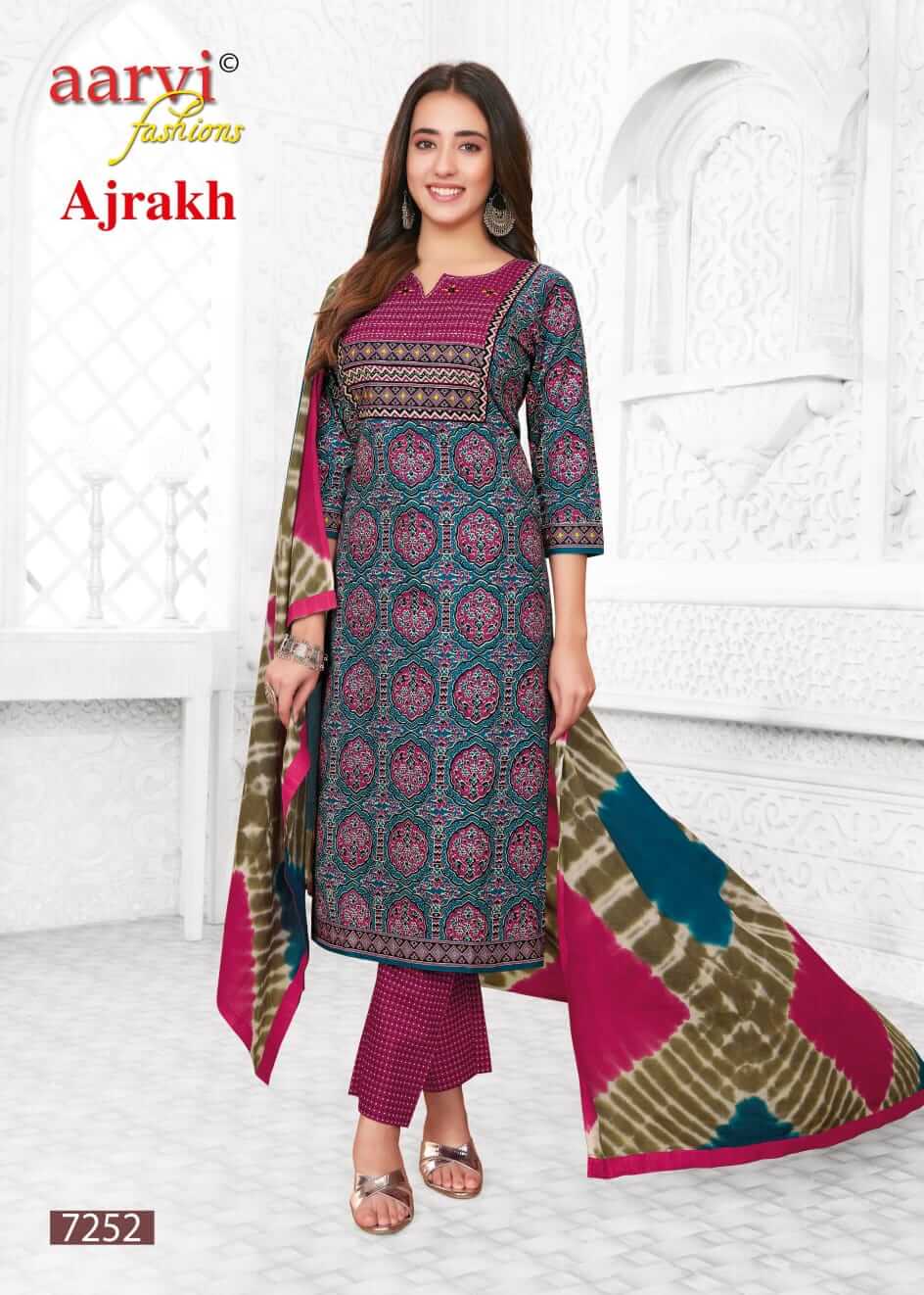 Cotton Printed Readymade Dress