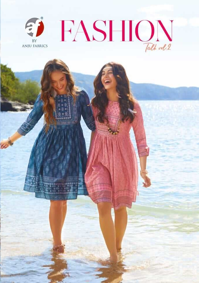 Af Fashion Talk vol 2 Western Short Dresses Catalog In Wholesale Price