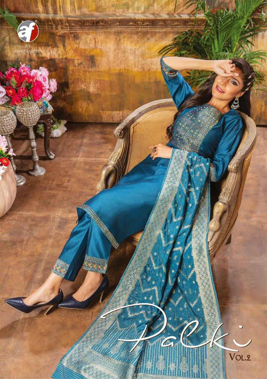 Af Palki vol 2 Kurti with Pant and Dupatta Catalog in Wholesale, Buy Af Palki vol 2 Kurti with Pant and Dupatta Full Catalog in Wholesale Price Online From Vadodara, Gujarat, India