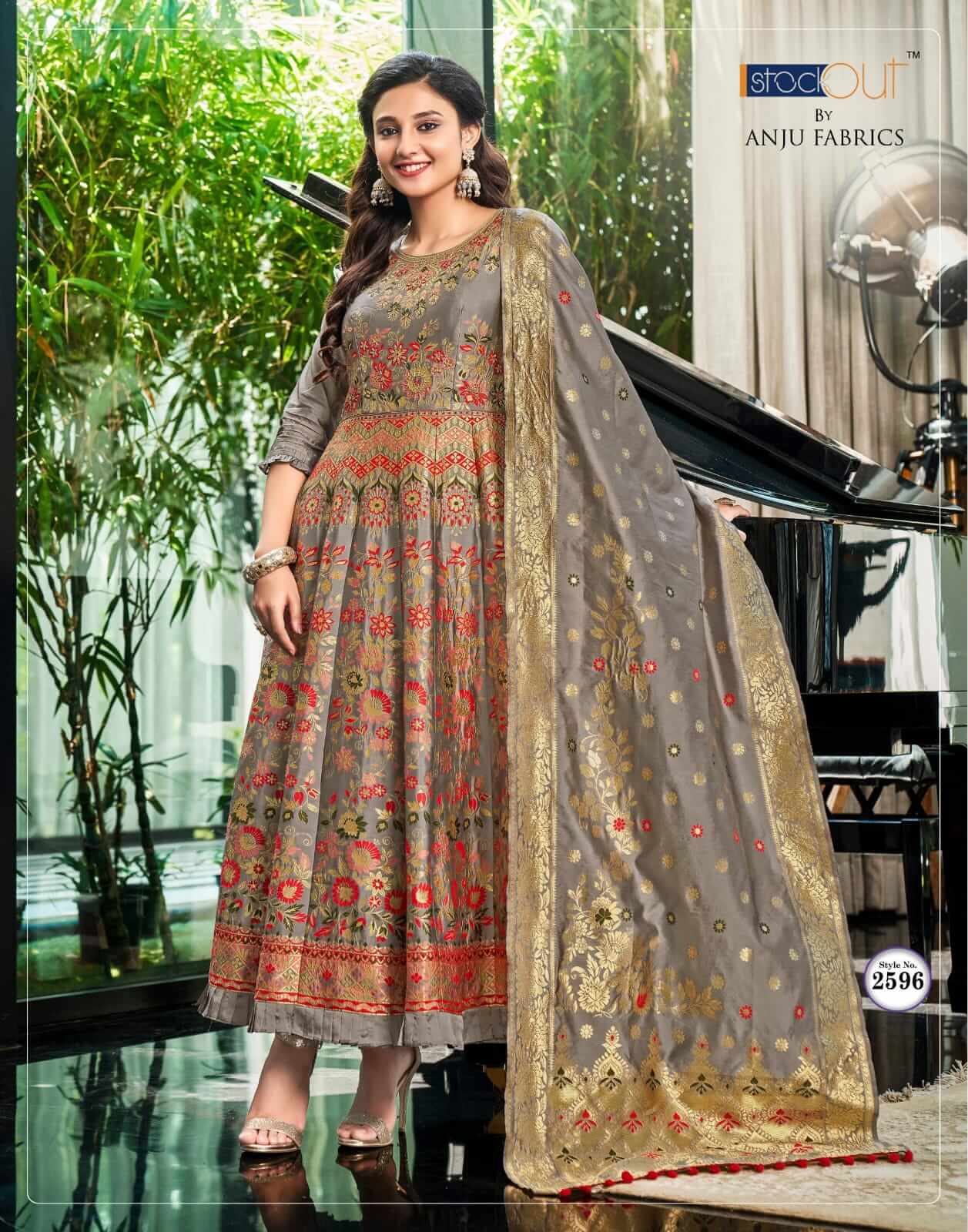 Af Phulkari Party Wear Gown with Dupatta Catalog in Wholesale, Buy Af Phulkari Party Wear Gown with Dupatta Full Catalog in Wholesale Rate Online From Aarvee Creation