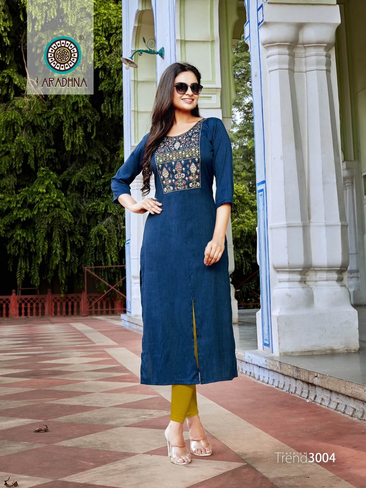 Aradhna Fashion Trend vol 3 Rayon Embroidery Work Kurti Catalog, Buy Aradhna Fashion Trend vol 3 Rayon Embroidery Work Kurtis Full Catalog in Wholesale Price Online