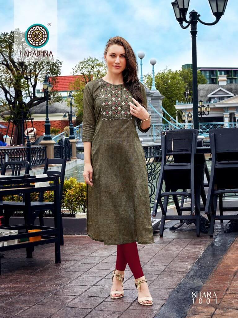 3/4th Sleeve Party Wear Fancy Kurti, Size: S to XXL at Rs 450 in Jaipur
