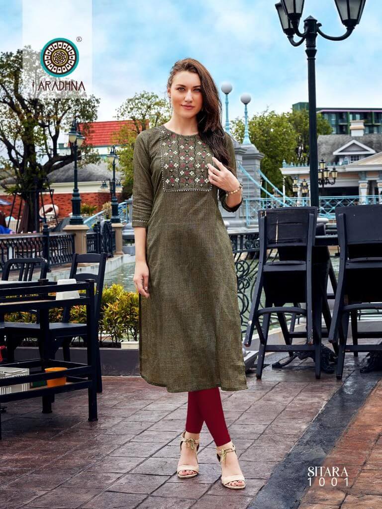 Buy Multi Colour Fancy Cotton Designer Readymade Kurti | Party Wear Kurtis