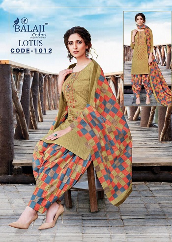 Lotus Vol 1 Premium Work Collection Wholesale Dress Materials Catalogue, Balaji Cotton Presents 12 Designs Unsttiched Dress Catalogue in Wholesale Rate