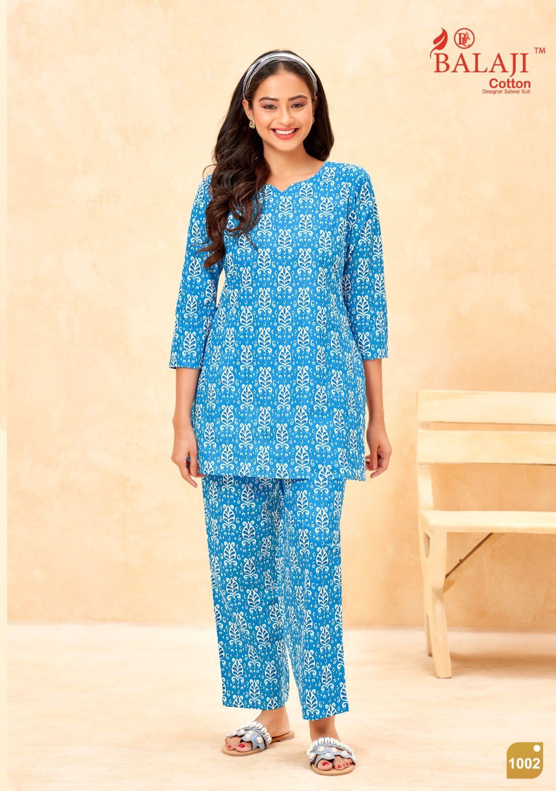 Balaji Cotton Maryam Co Ord Set Catalog in Wholesale Price, Buy Balaji Cotton Maryam Co Ord Set Full Catalog in Wholesale Price Online from Aarvee Creation
