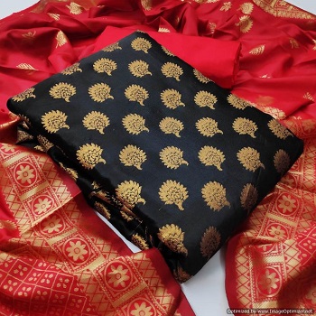 Buy Ladies Dress Materials Banarasi Silk vol 10 in Wholesale rate, Banarasi Dress in wholesale price online for retail Shop, Top 2.5, Bottom 2.5, Dupatta 2.20